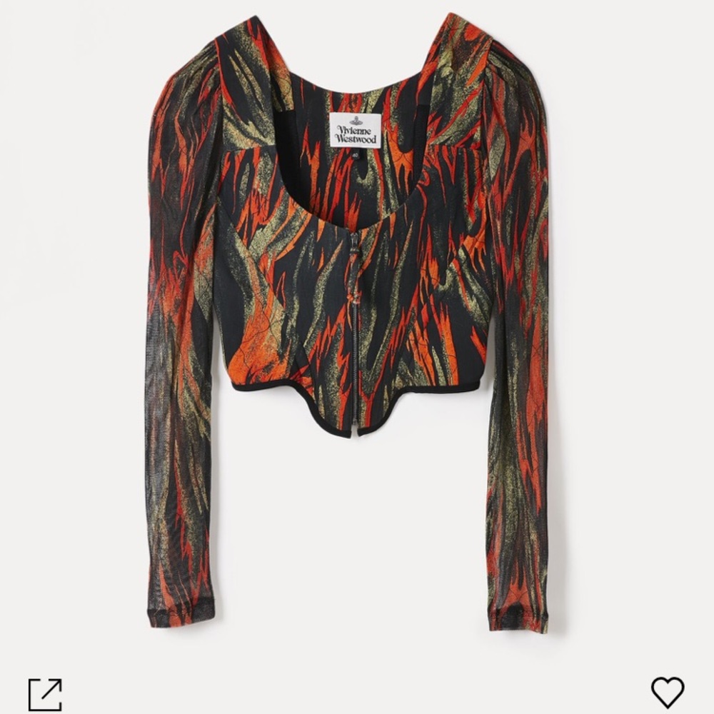 VIVIENNE WESTWOOD FLAME CORSET ISO